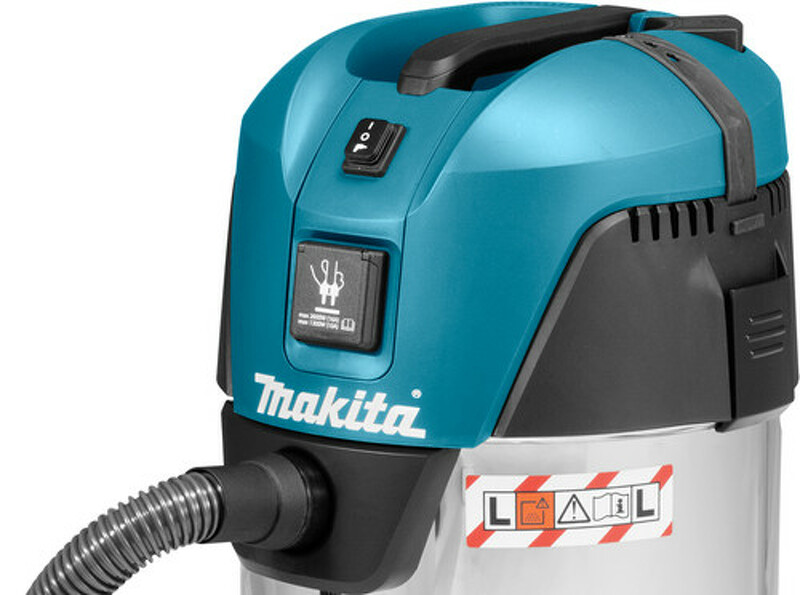 Makita VC3011L Bouwstofzuiger Incl 20 Stofzakken - 1000W - L-klasse - 23L - Detailed view of the product