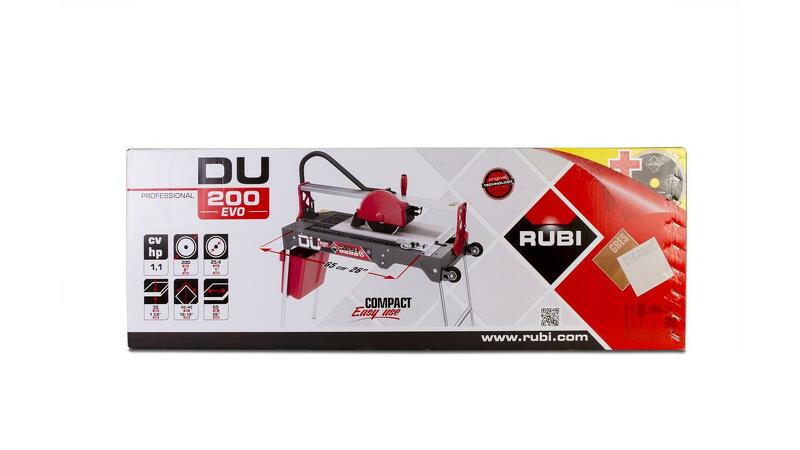 Rubi DU 200 EVO Tegelzaagmachine Incl. Diamantzaagblad - 650mm - Detailed view of the product