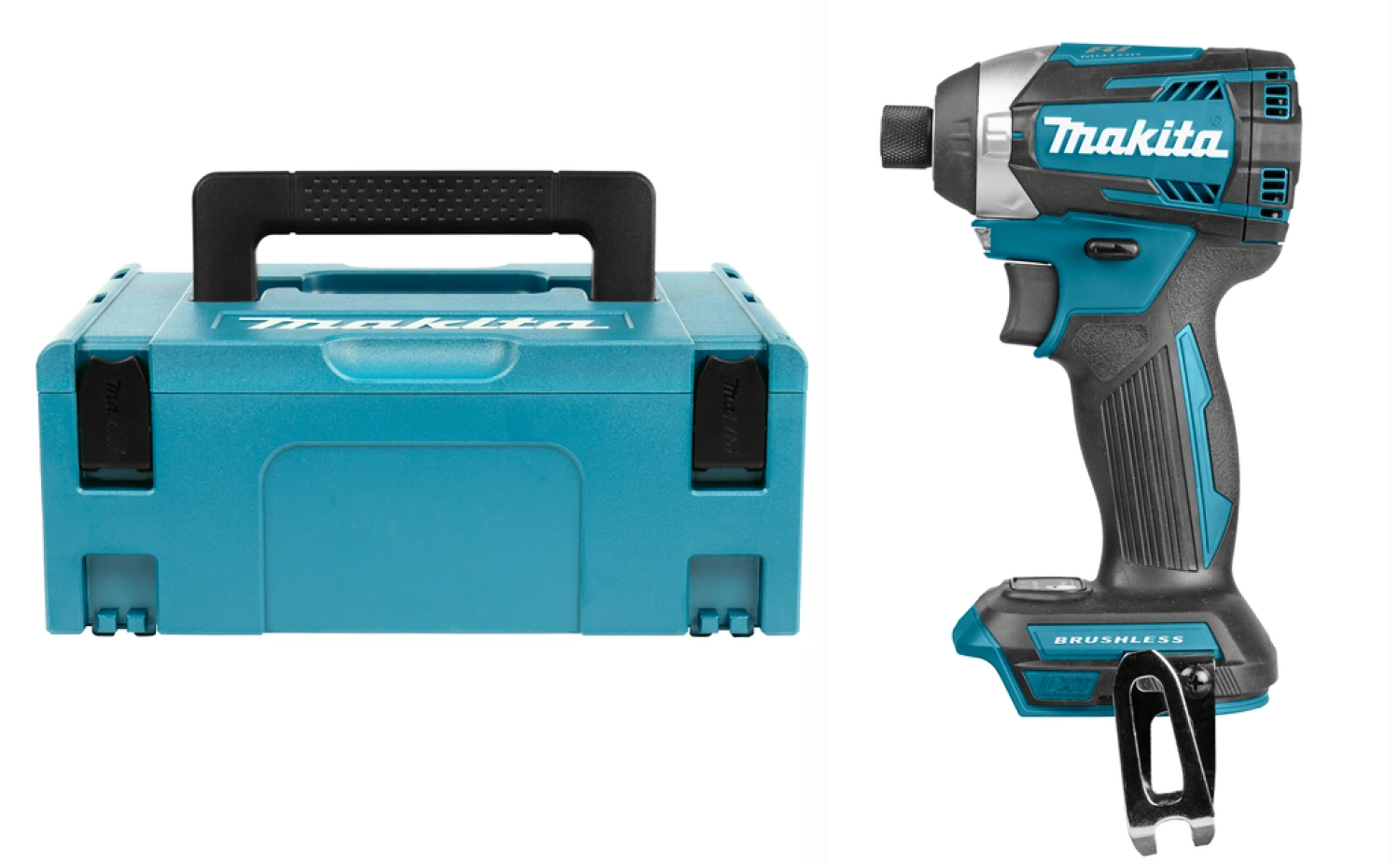 Makita DTD154ZJ 18V Li-Ion Accu Slagschroevendraaier Body In Mbox - Koolborstelloos thumbnail 2