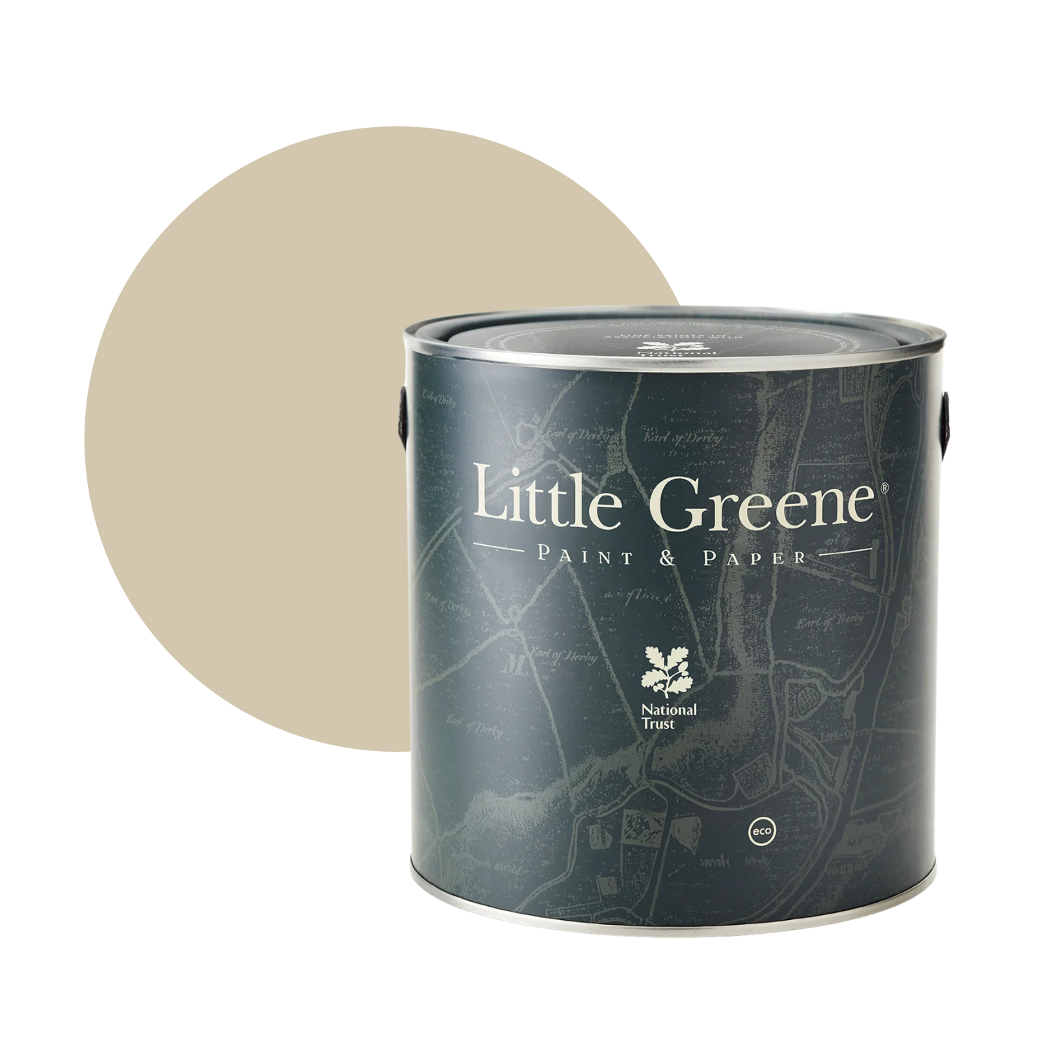 Little Greene Intelligent Floor Paint - Slaked Lime Deep No. 150 - 2,5L
