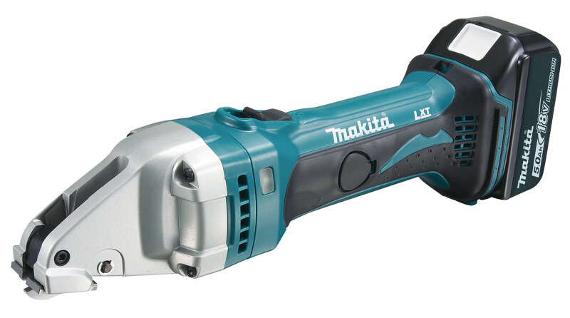 Makita DJS161RTJ 18V Li-Ion Accu Plaatschaar Set (2x 5.0Ah Accu) In Mbox EAN: 88381816885