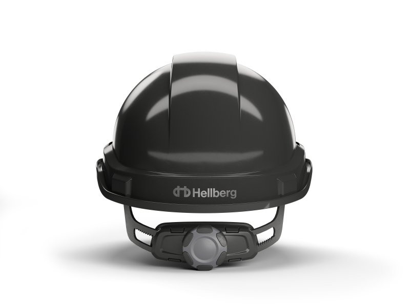 Hellberg 6-Punts Veiligheidshelm Factor ABS - Groen - Detailed view of the product