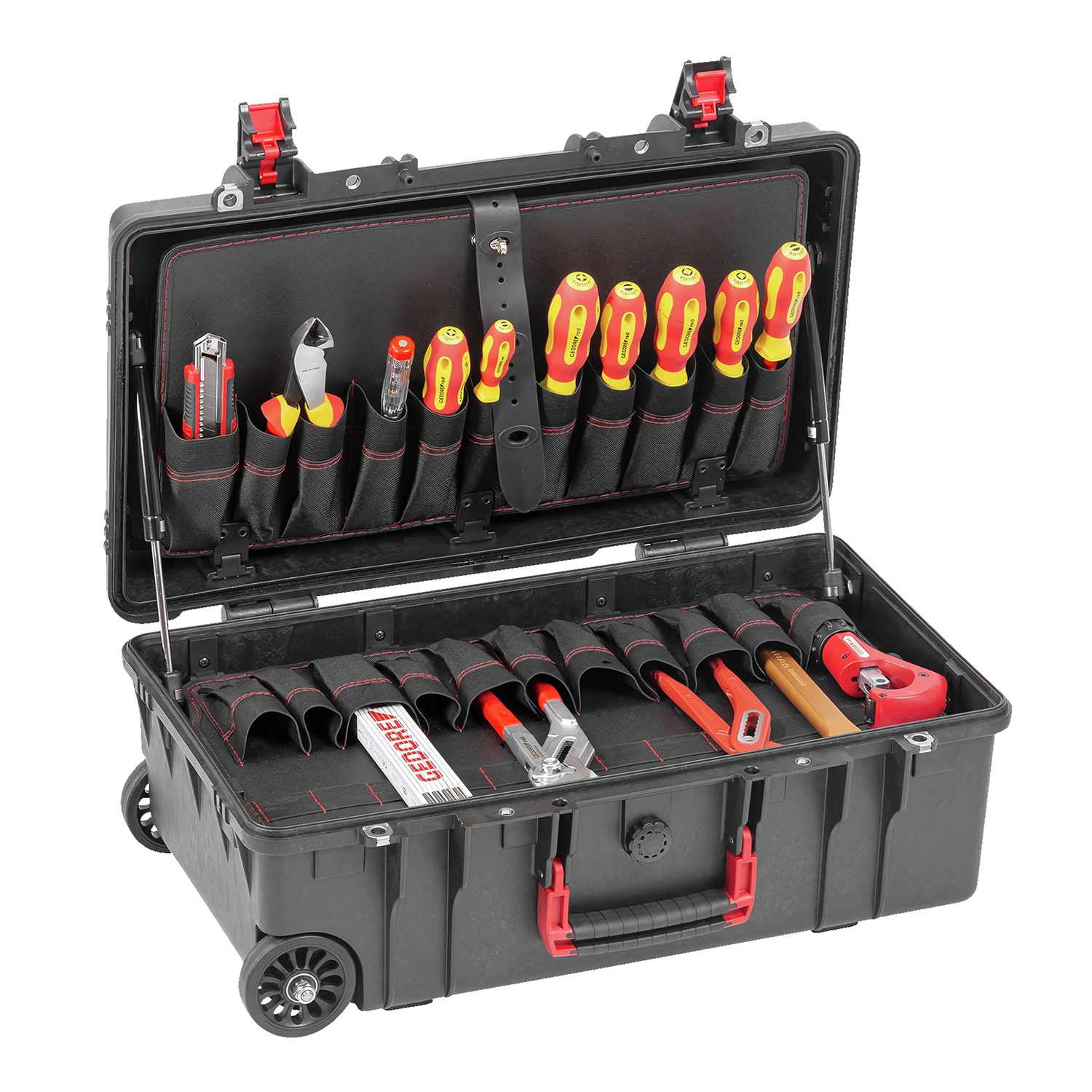 Gedore RED R21902072 Sanitair Gereedschapset In Trolley - 72-delig thumbnail 3