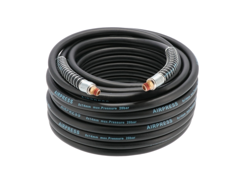 Airpress 40492 Luchtslang - 20 Bar - 1/4"Incl. Nippels - Detailed view of the product