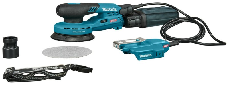 Makita BO001CGZJNL XGT 40V Li-ion Accu Exentrische Schuurmachine In Mbox - 125mm - Detailed view of the product