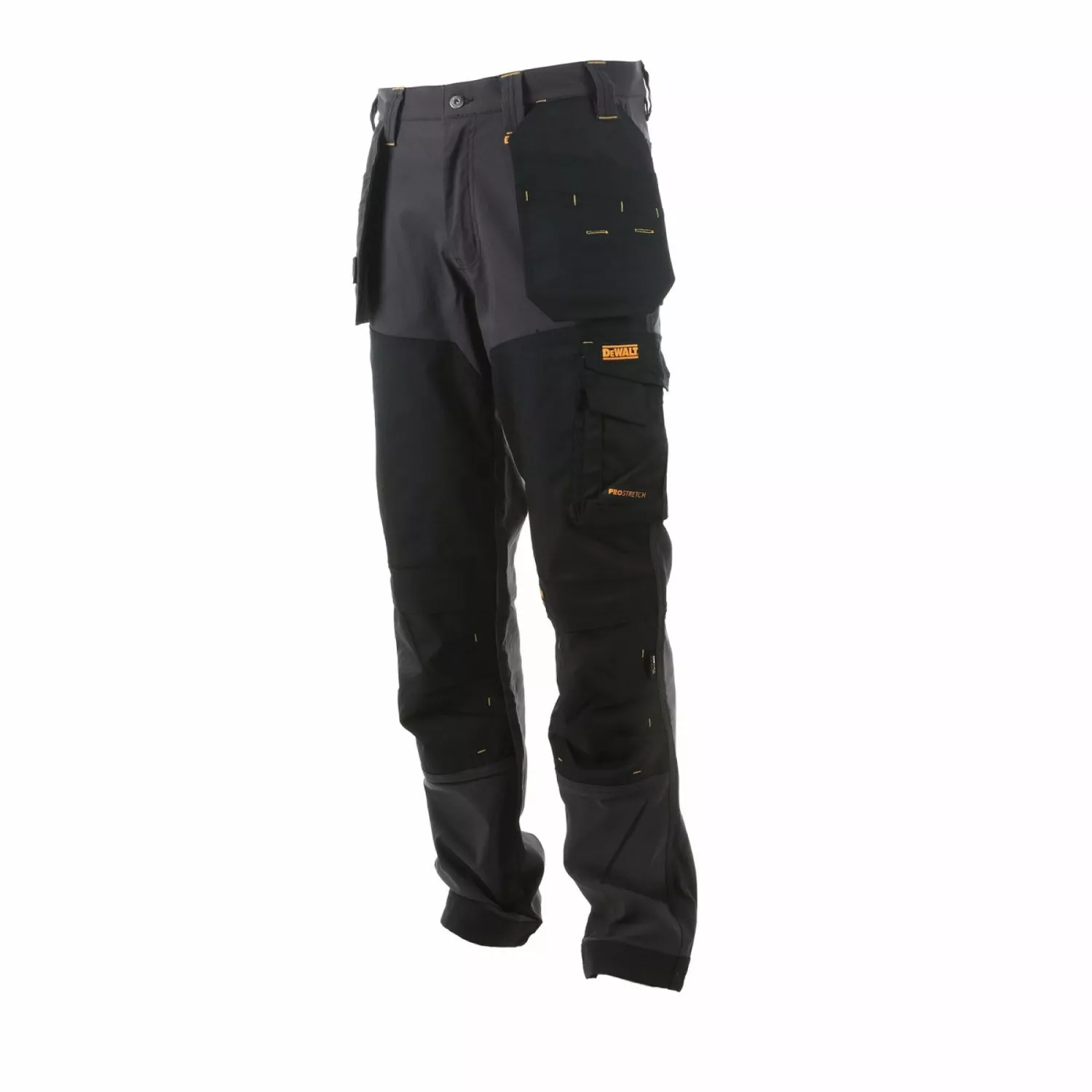 DeWALT MEMP31380 Memphis 4-way Stretch Werkbroek L31 Grijs /zwart - 38 thumbnail 3