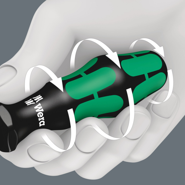 Wera 05029440001 Kraftform Plus Dopschroevendraaier - Zeskant - 13 X 125mm - Detailed view of the product