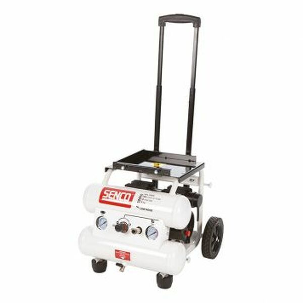 Senco AC12810 Compressor - Geluidsarm - 750W - 9 Bar - 10L - 80L/m
