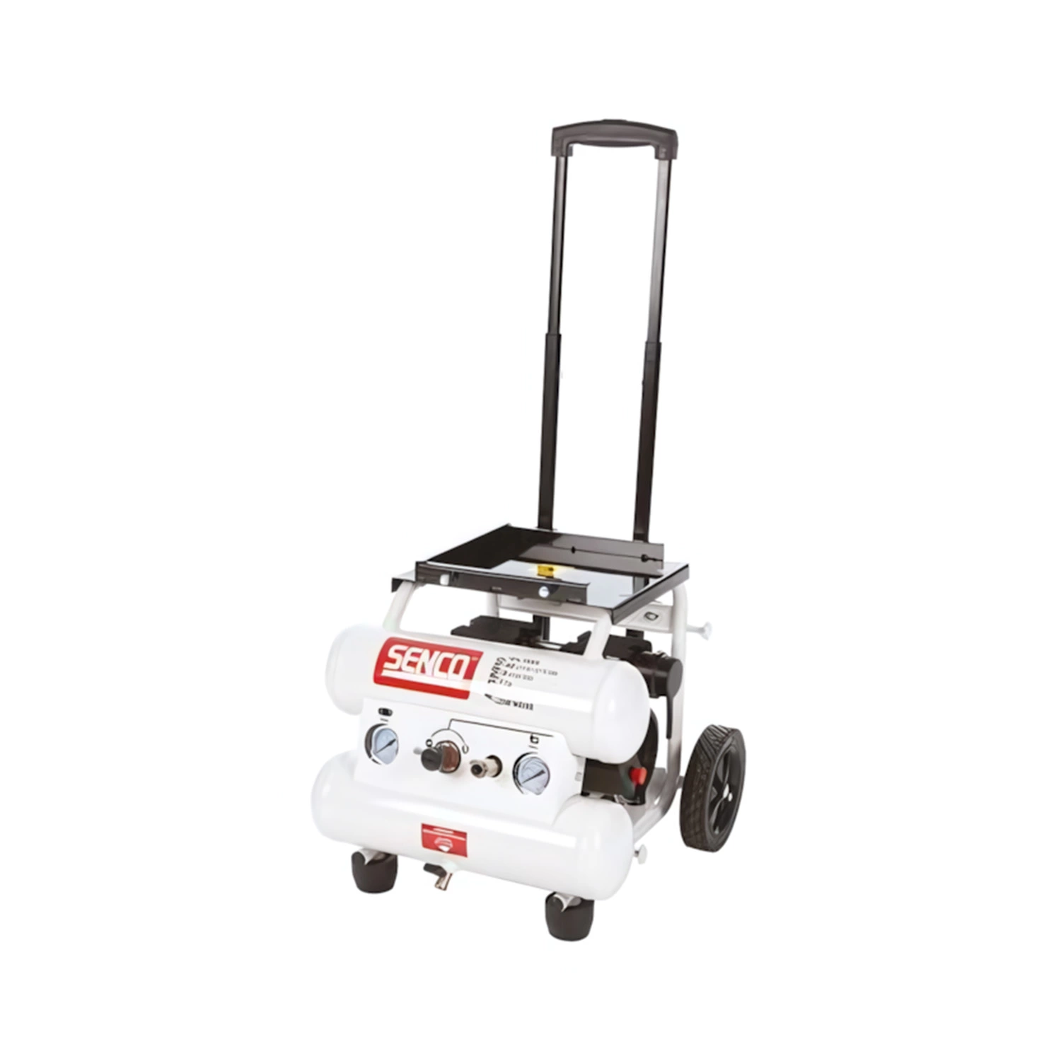 Senco AC12810 Compressor - Geluidsarm - 750W - 9 bar - 10L - 80L/m