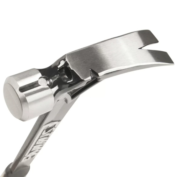 Estwing E15SR Rechte Klauwhamer Ultra - Leren Handgreep - 420 Gram Kopgewicht - Detailed view of the product