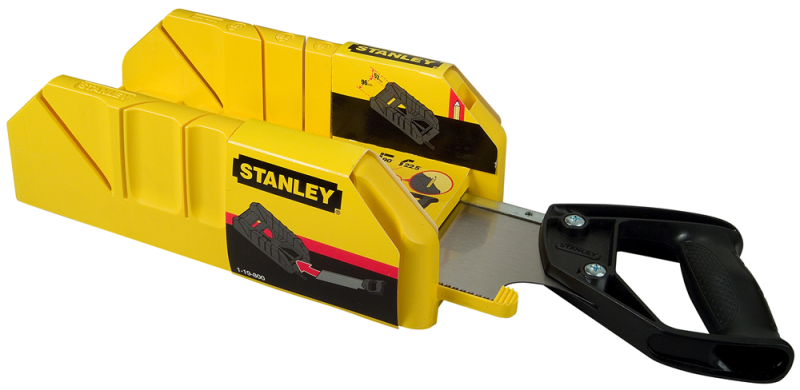 Stanley 1-19-800 Verstekbak Met Kapzaag - Kunststof - Detailed view of the product