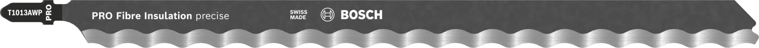 Bosch PRO T1013AWP Fibre Insulation Precise Decoupeerzaagblad - 250mm - Wol (3st)