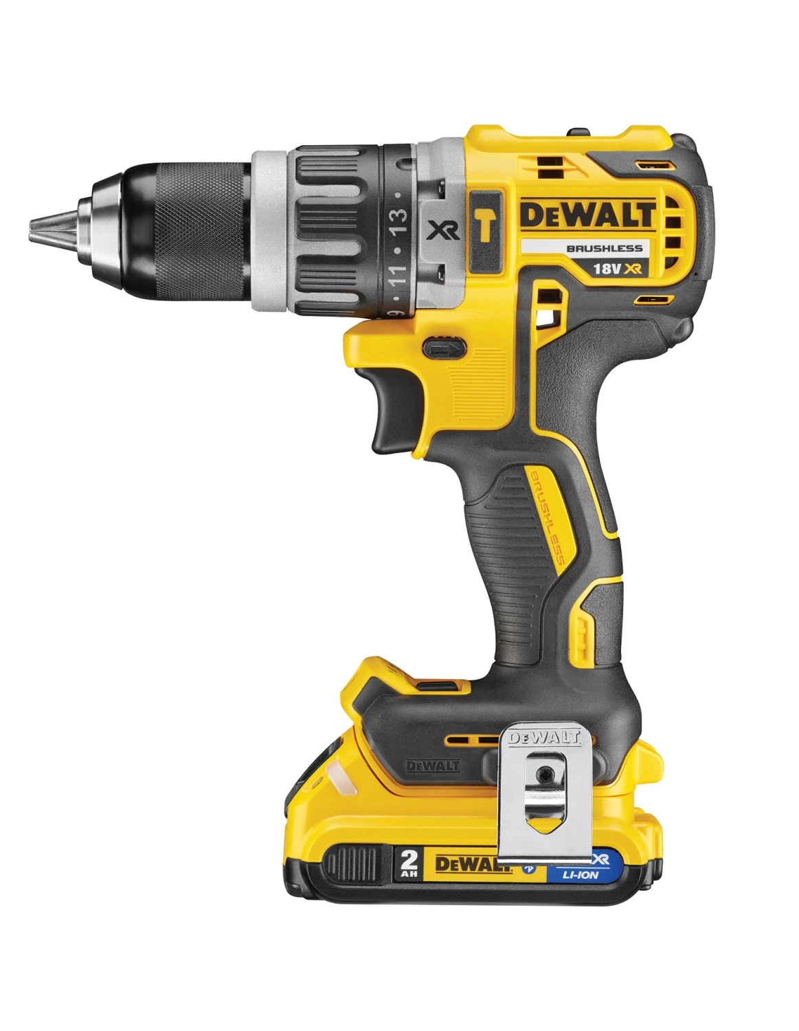 DeWALT DCK266P2T 18V Li-ion XR Accu Klopboor-/schroefmachine (DCD796)&Accu Slagschroevendraaier (DCF887) Combiset (2 X 5.0Ah) In TSTAK - Koolborstelloos thumbnail 3