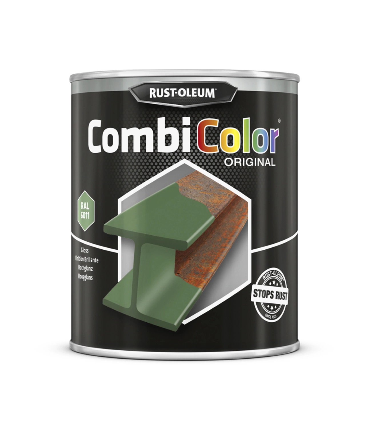 Rust-Oleum Combicolor Hoogglans - RAL 6011 Resedagroen - 0,75L
