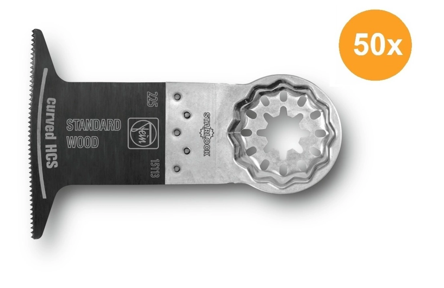 Fein 63502225250 E-Cut Standard Zaagblad Curved (50st) - 65 X 50mm