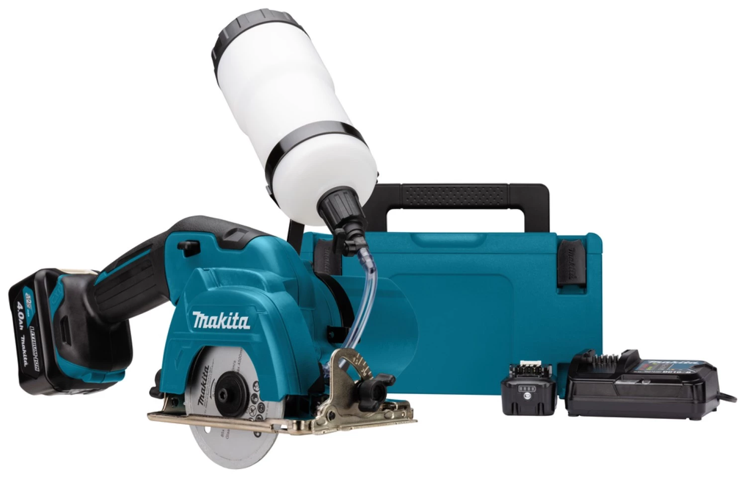 Makita CC301DSMJ 10.8V Li-Ion Schuif Accu Glas- En Tegelsnijder Set (2x 4.0Ah Accu) In Mbox - 85mm