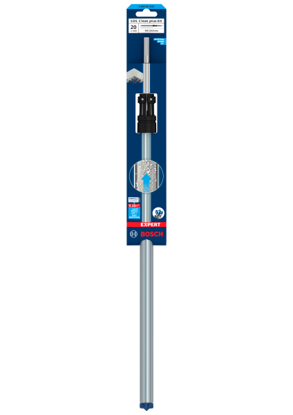 Bosch 2608901620 EXPERT Hamerboor SDS Clean SDS Plus-8X - 20x400x550mm - Detailed view of the product