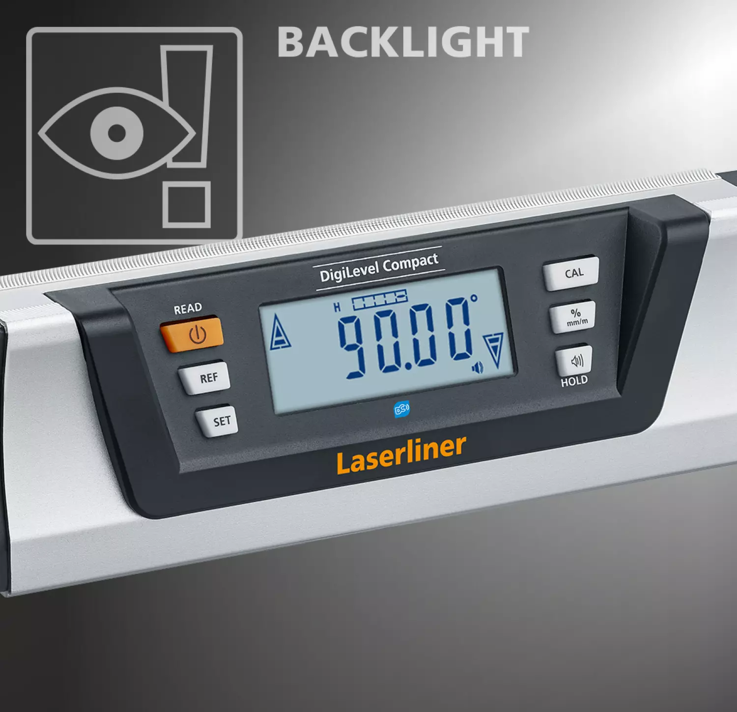 Laserliner DigiLevel Compact Digitale Waterpas In Tas - Magnetisch - Bluetooth - 230mm thumbnail 4