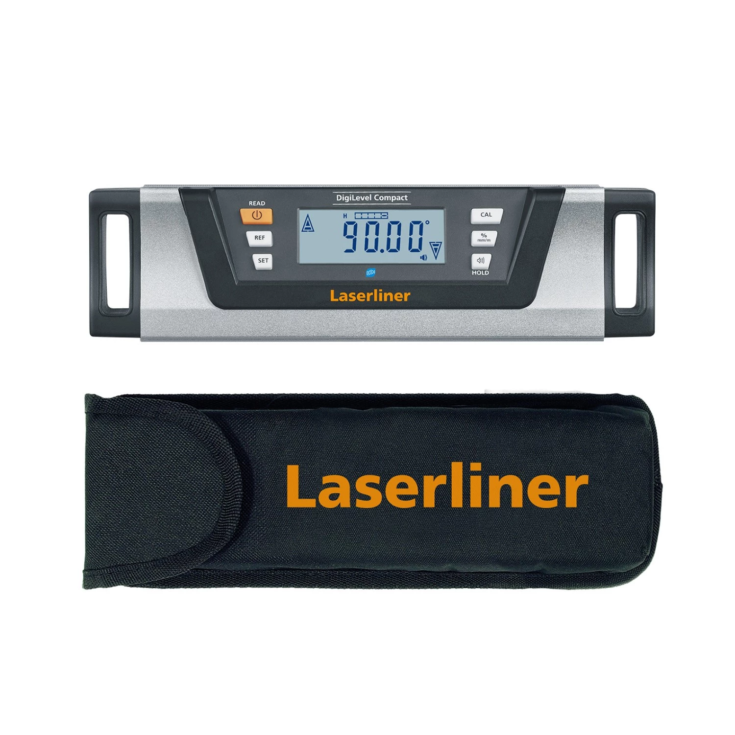 Laserliner DigiLevel Compact Digitale Waterpas In Tas - Magnetisch - Bluetooth - 230mm thumbnail 2