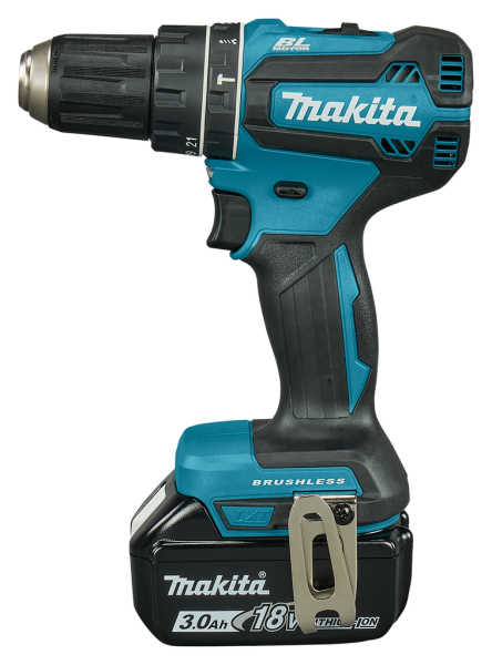 Makita DHP485SFE 18V Li-Ion Accu Klopboor- /schroefmachine Set (2x 3.0Ah Accu) In Koffer - Koolborstelloos - Detailed view of the product
