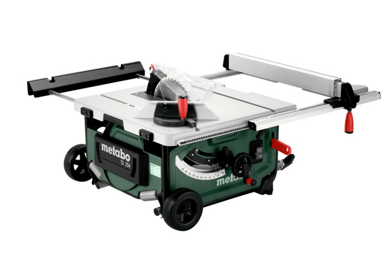 Metabo TS 254 Zaagtafel Op Uitklapbaar Onderstel - 2000W - 254 X 30mm - Detailed view of the product