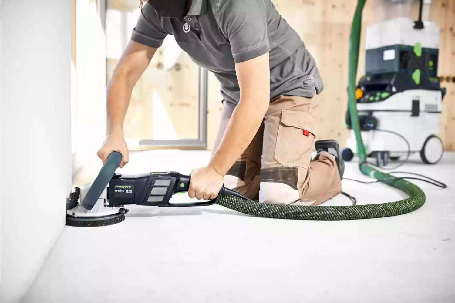 Festool RG 130 ECI-Set DIA TH Renovatieslijpmachine In Systainer - 1600W - 130mm thumbnail 3