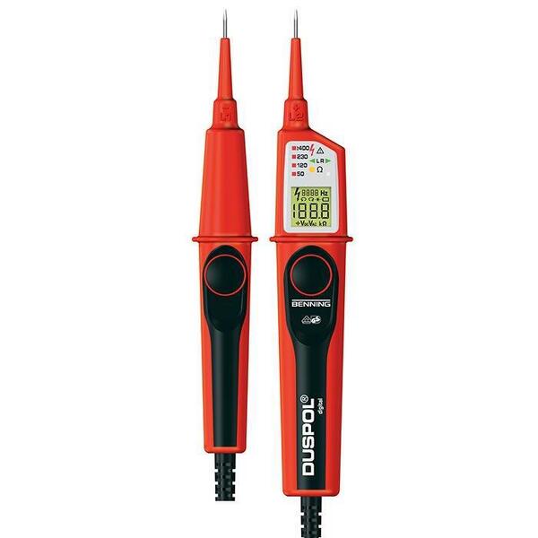 Benning 44050263 DUSPOL Digital Tweepolige Spanningstester - AC 1000v / DC 1200V