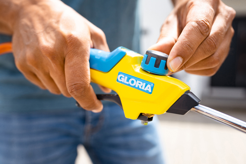 Gloria Thermoflamm Bio Professional E+ - Onkruidbrander Op Gas - Set - 1.200°C - Detailed view of the product