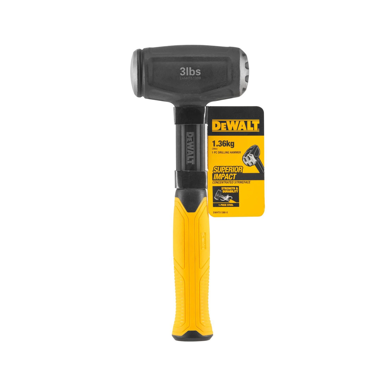 DeWALT DWHT51388-0 Moker - 1361 Gram thumbnail 3
