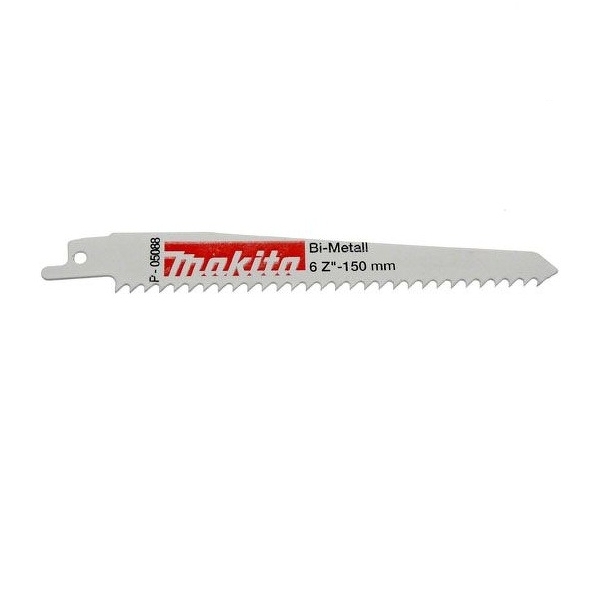 Makita P-05088 Reciprozaagblad - 130 X 4,2mm - Hout/Kunststof (5st)