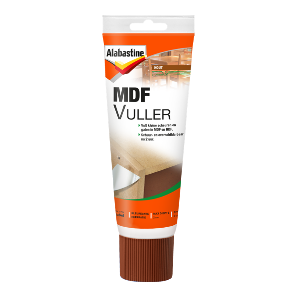 Alabastine Mdf Vuller - Pasta - Lichtbruin - 330g - Default image for the product