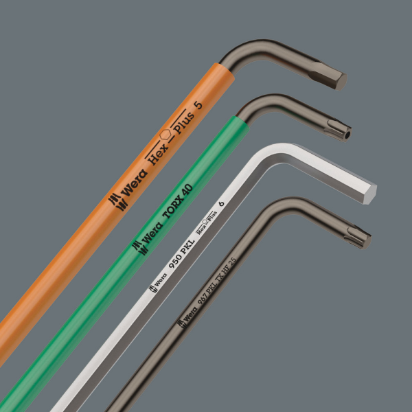 Wera 05021406001 9-delige Inbussleutelset - 1,5-10mm - Detailed view of the product