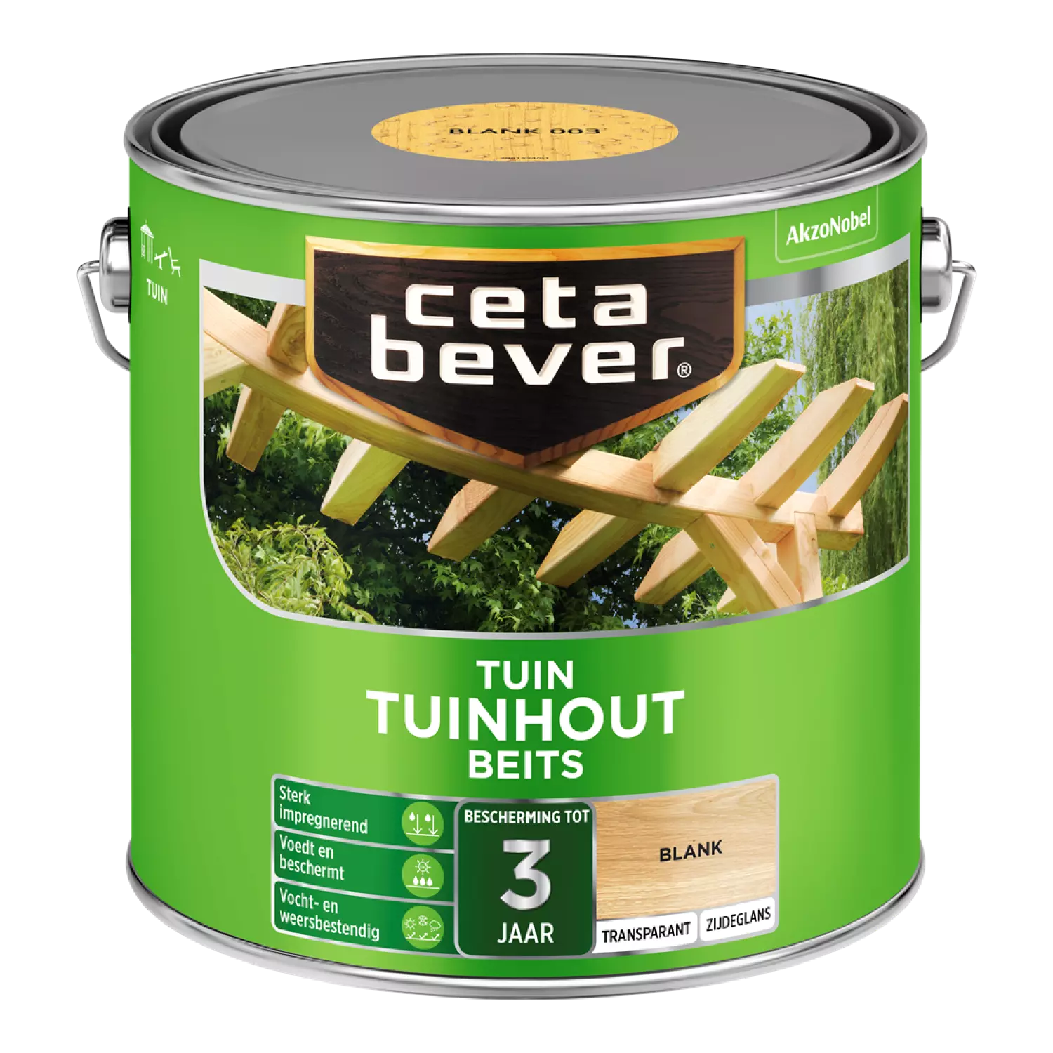 Cetabever Transparante Tuinhout Beits - Blank - 2,5L