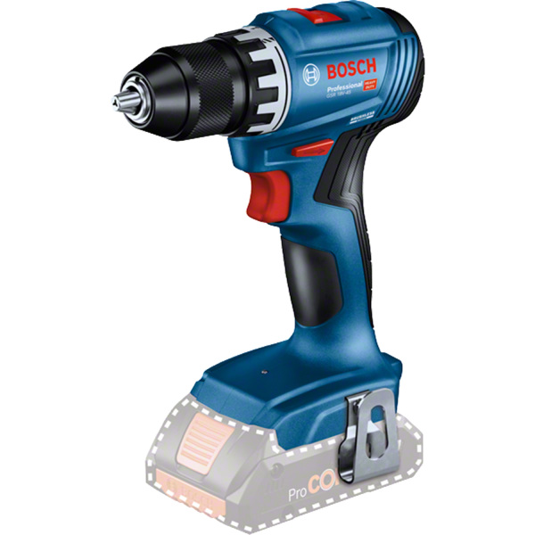 Bosch GSR18V-45 18V Li-ion Accu Schroefboormachine Set (3x 4Ah Accu) In L-Case - 45Nm - Detailed view of the product
