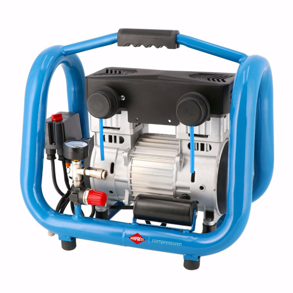 Airpress LMO 4-170 Stille Compressor - Olievrij - 10 Bar - 90 L/min - 4L - Detailed view of the product