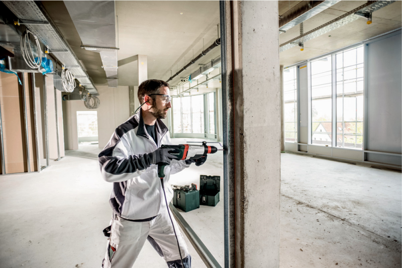 Metabo KHE 2860 Quick SDS-plus Combihamer In MetaBOX - 880W - 3,2J - Detailed view of the product