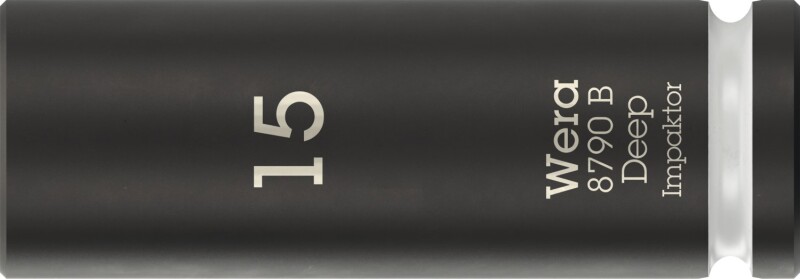 Wera 05005556001 8790 B Impaktor Deep Lange Krachtdop - 3/8"- Zeskant - 15 X 63 Mm