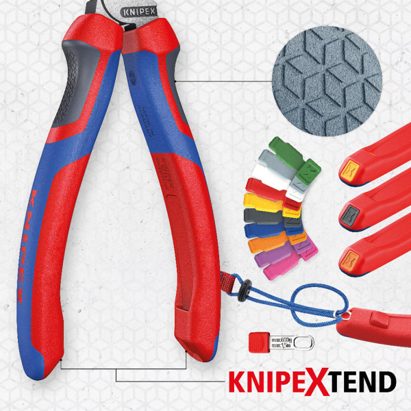 Knipex 7002125 Zijsnijtang - 125mm - Detailed view of the product