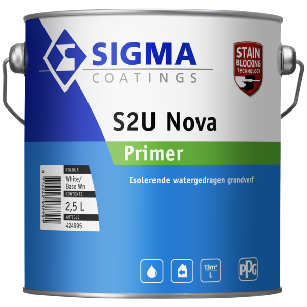 sigma s2u nova primer kleur 2.5 ltr