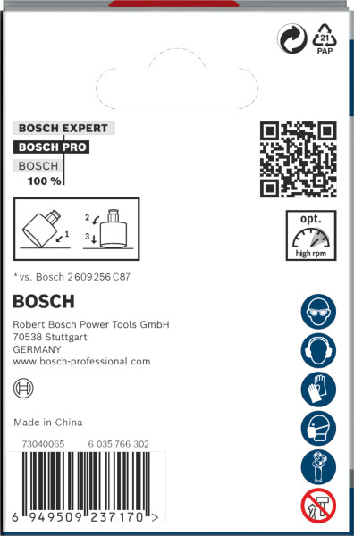Bosch 2608901565 PRO Tile PC Plus Diamantgatzaag Voor Tegels - 60mm - Detailed view of the product