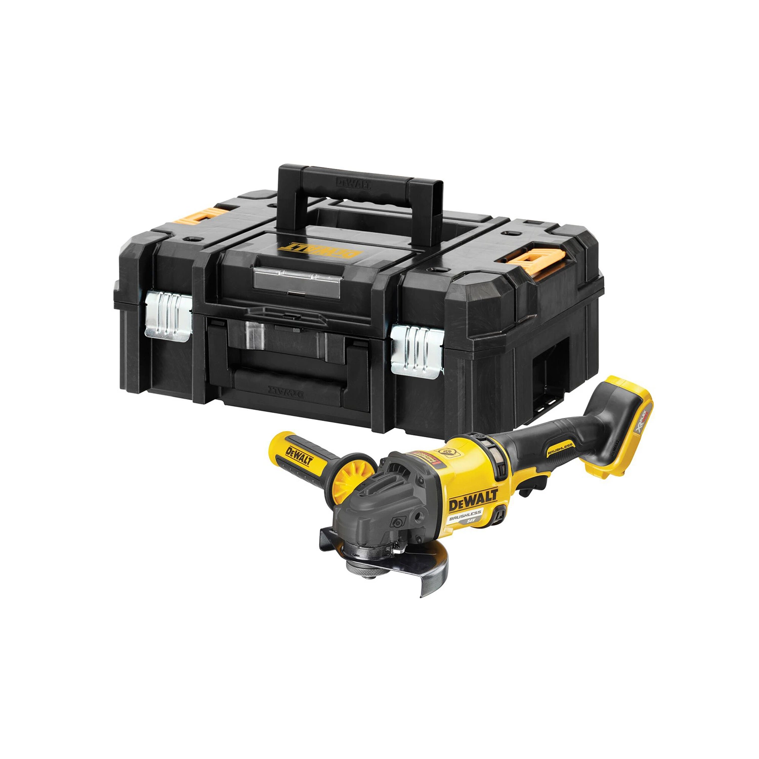 DeWALT DCG418N 54V Flexvolt Li-ion Accu Haakse Slijper - 125mm