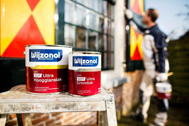 Wijzonol LBH SDT Ultra Hoogglanslak - Op Kleur Gemengd - 2,5L - Detailed view of the product
