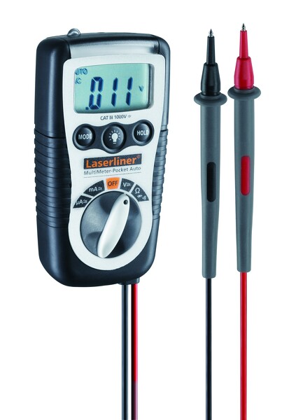 Laserliner MultiMeter-Pocket Digitale Multimeter - AC/DC 600V&200mA