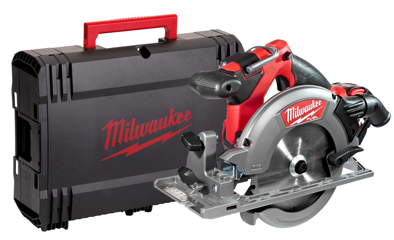 Milwaukee M18 CCS55-0X 18V Li-Ion Accu Cirkelzaag Body In HD BOX - 165mm - Koolborstelloos EAN: 4002395162680