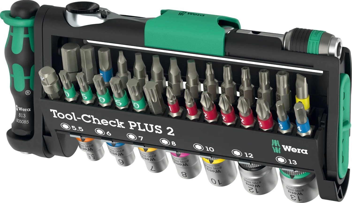 Wera 05049056001 Tool-Check PLUS 2 Gereedschapset In Tool-Check - 39‑delig