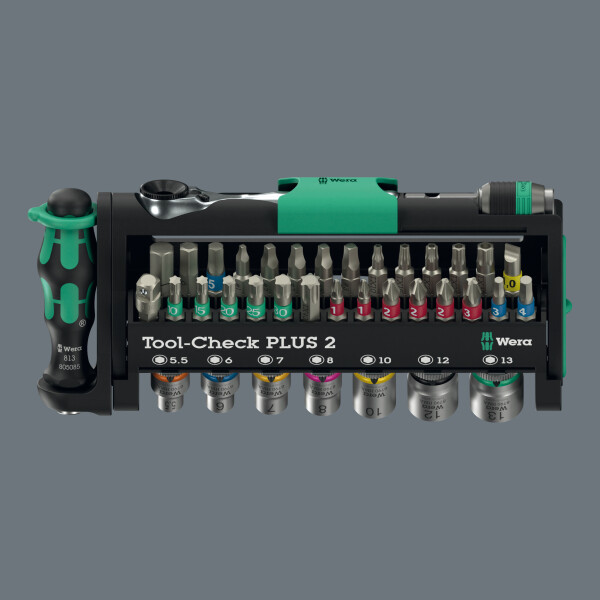 Wera 05049056001 Tool-Check PLUS 2 Gereedschapset In Tool-Check - 39‑delig - Detailed view of the product