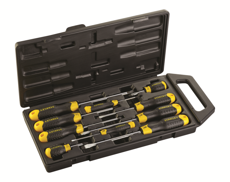 Stanley 2-65-005 10-delige Cushiongrip Schroevendraaierset - PH/S - Detailed view of the product