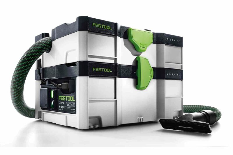 Festool CLEANTEC CTL SYS Mobiele Stofzuiger - 1000W - Klasse L - 4.5L - Detailed view of the product