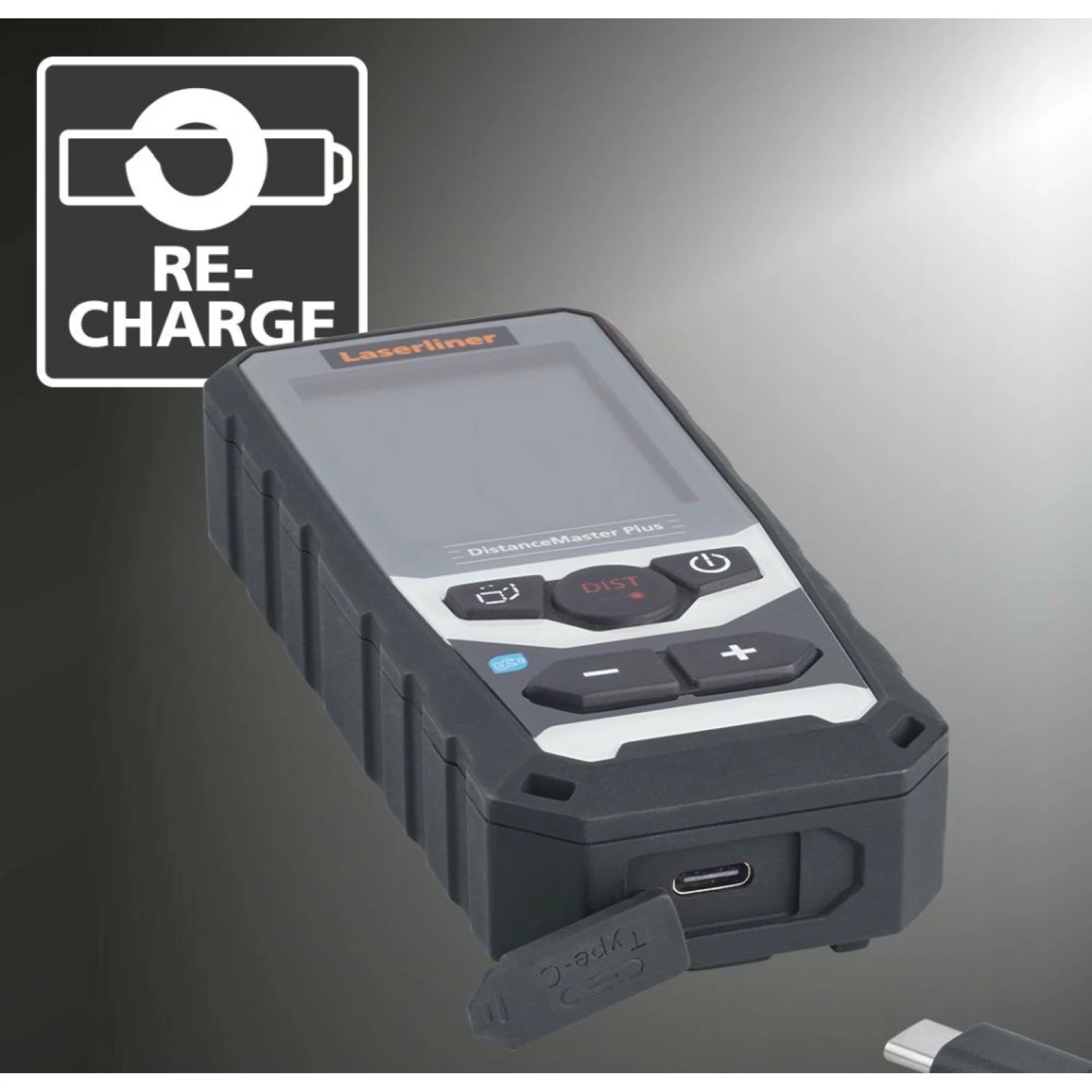 Laserliner DistanceMaster Plus 100 Afstandsmeter - 100m - Bluetooth - IP65