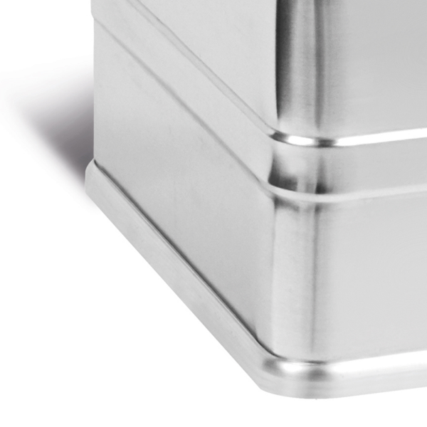 Alutec ALU12048 Aluminium Kist - 38,5 X 58 X 26,5 Cm - Detailed view of the product